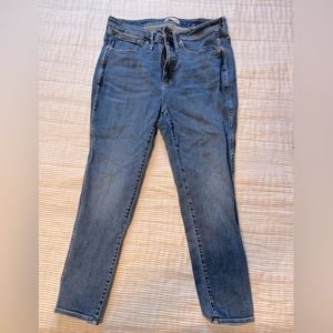 Madewell curvy skinny jeans